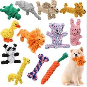 Pet cotton rope toys, dog plush toy